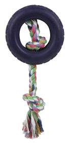 Rubberized Dog Chew Rope and tire-C