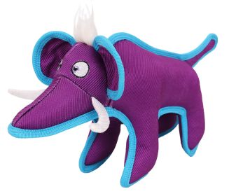 Pet Life Animal Dura-Chew Reinforce Stitched Durable Water Resistant Plush Chew Tugging Dog Toy-H