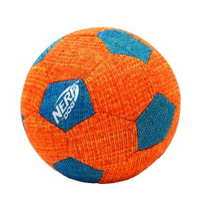 Durable Squeaky Soccer Ball Toy for Large Dogs – 5" Lightweight Fetch Ball with Bright Colors & Built-In Squeaker-E