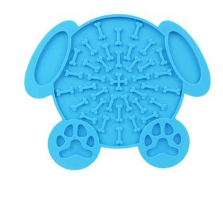 Dog Lick Mat for Anxiety Dog Lick Pad Feeder Lick Mat Wall-Mount Alternative for Slow Feeder Dog Pet Wall-Mount Lick Pad for Medium & Adult Dog