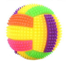Pet Ball Toy For Dog & Cat; Bouncy Ball Toy With LED Light; Dog Chew Toys; Interactive Dog Toys-E