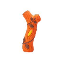 Squeaky Football Branch Fetch & Play - Latex Rubber Dog Toy Balls Play Chew Fetch Interactive Ball Puppies