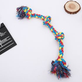 Pet dog knot toy chew resistant big dog dog toy knot dog bite rope pet supplies cat toy dog toy-K