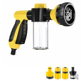 Pet Dog Wash Outdoor High-Pressure Pet Shower Sprayer Dog Shower Brush & Pet Grooming Comb For Watering Flowers Car Washing Pet Bathing