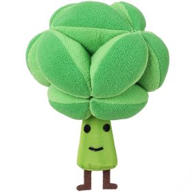 Snuffle Broccoli Dog Puzzle Toys Increase IQ Slow Dispensing Feeder Pet  Training Games Feeding Feeding Food Intelligence Toy (Color: Green, size: 21X16Cm)