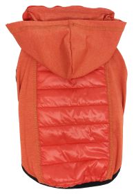 Pet Life 'Apex' Lightweight Hybrid 4-Season Stretch & Quick-Dry Dog Coat w/ Pop out Hood (Color: Red, size: X-Large)