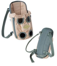 Touchdog 'Wiggle-Sack' Fashion Designer Front & Backpack Dog Carrier (Color: Pink, size: medium)