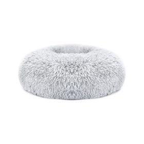 Soft Warm Puppy  Bed Dog Cozy Nest for S/M Dog (Color: Gray, size: O/S)