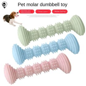 2pcs Pet Teeth Molar Toys TPR Chewing & Nibbling Dog Toothbrush Toys Teeth Grinding Teeth Tease Dog Stick dog toy (Color: Cherry blossom powder, size: 2pcs)