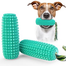 Pet Dog Toy Interactive Rubber Balls for Small Large Dogs Puppy  Chewing Toys Pet Tooth Cleaning Indestructible Dog Food Ball (Ships From: China, Color: blue-Squeak)