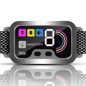 IP67 Waterproof Colour Screen Intelligent Dog Trainer Bark Collar (type: # 2, Color: As pic show)