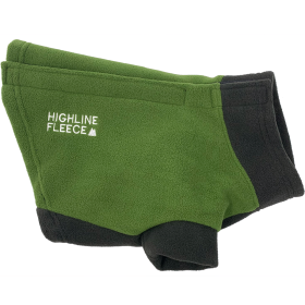 Highline Fleece Coat-Two Tone Green (size: Size 16LC)